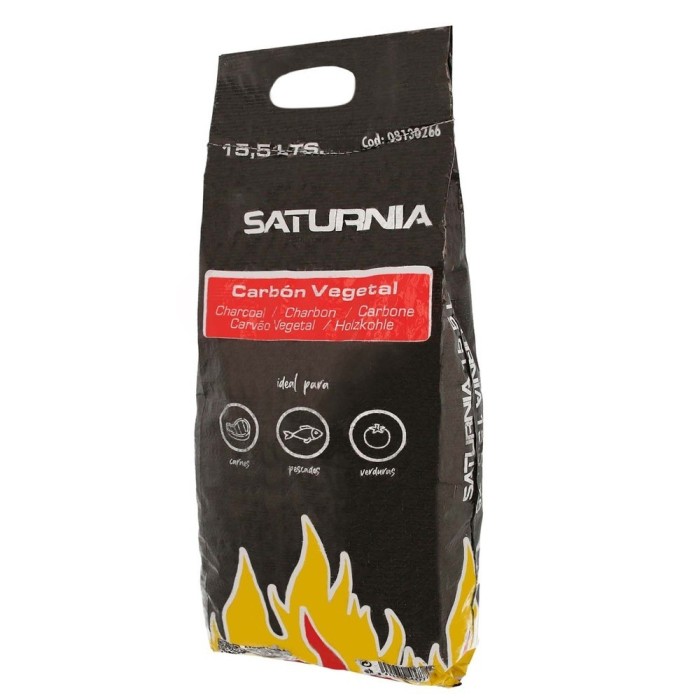Bolsa Carbon Vegetal Para Barbacoas 15,5 Litros (2,95 Kg, Aprox) Carbon Duradero y Trozos de Gran Tamaño, al por Mayor | Almacén