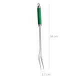 Set Complementos Para Barbacoa 3 Piezas, (Espatula, Pinzas y Tenedor) 34,5 cm, al por Mayor | Almacén de Ferretería