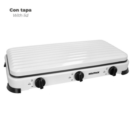 Cocina Gas 3 Fuegos Potencia 5,4 Kw, al por Mayor | Almacén de Ferretería