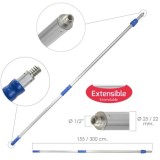 Mango Metálico Extensible Para Cepillo Lava Camiones Wolfpack 155/300 cm, al por Mayor | Almacén de Ferretería