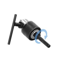 Adaptador Martillo SDS Plus A Portabrocas Ø 13 mm,mm, porta Brocas Con Llave, Adaptador Sds, Sds A Brocas