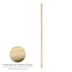 Mango Madera Para Cepillo Barrendero Rosca 1200 x Ø 28 mm,