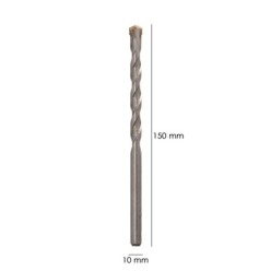 Broca Widia Piedra / Hormigón Ø 8 mm, Din 8039 Punta de Tungsteno,