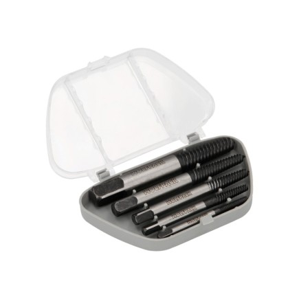 Juego Extractores Conicos Para Tornillos (5 Piezas), Medidas 3 A 18 mm, Extractor Tornillos, Saca Tornillos,