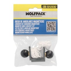 Juego Angulares Magneticos Para Reglas 40x40 mm, Nivel Pared, Nivelador Pared,