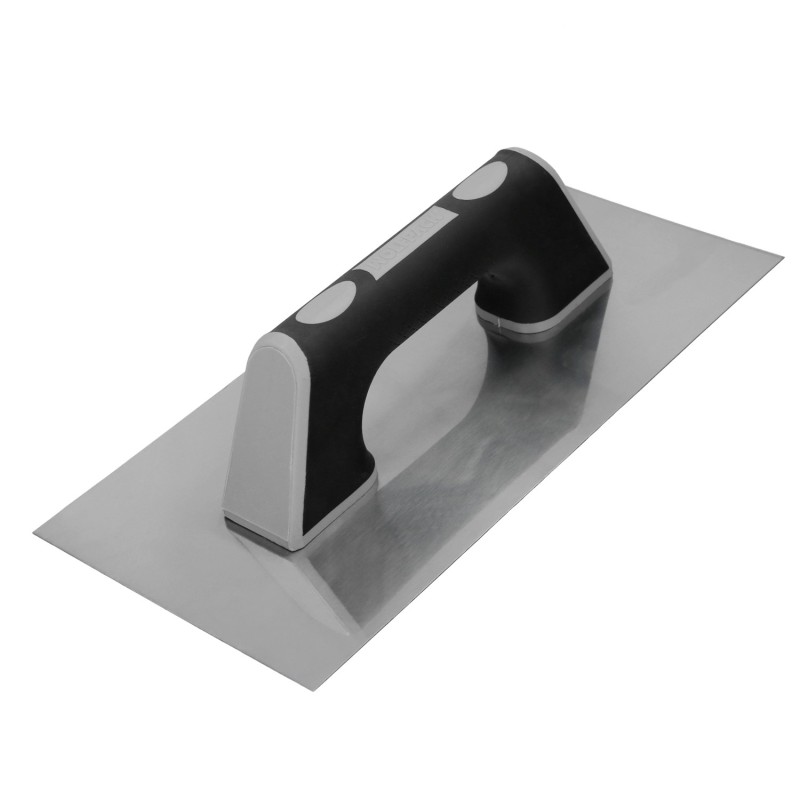 Llana Profesional Acero Inoxidable Mango Polipropileno Acabado Liso 300x150mm,