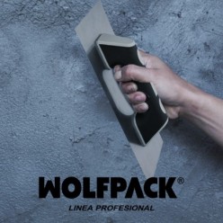 Llana Profesional Acero Inoxidable Mango Polipropileno Acabado Liso 300x150mm,