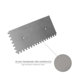 Peine Profesional Mango Polipropileno 280x120 mm, Dientes 8 x 8 mm,