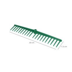 Rastrillo Polipropileno 20 Puas Profesional 63 cm, Rastrillo Jardin, Rastrillo Aceituna, Rastrillo Hojas, Cepillo Hojas Jardin,