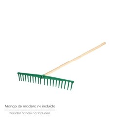Rastrillo Polipropileno 20 Puas Profesional 63 cm, Rastrillo Jardin, Rastrillo Aceituna, Rastrillo Hojas, Cepillo Hojas Jardin,