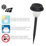 Lampara Solar Jardin Plastico Ø 10,5 x 38 cm, Protección IP44 al por Mayor | Almacén de Ferretería
