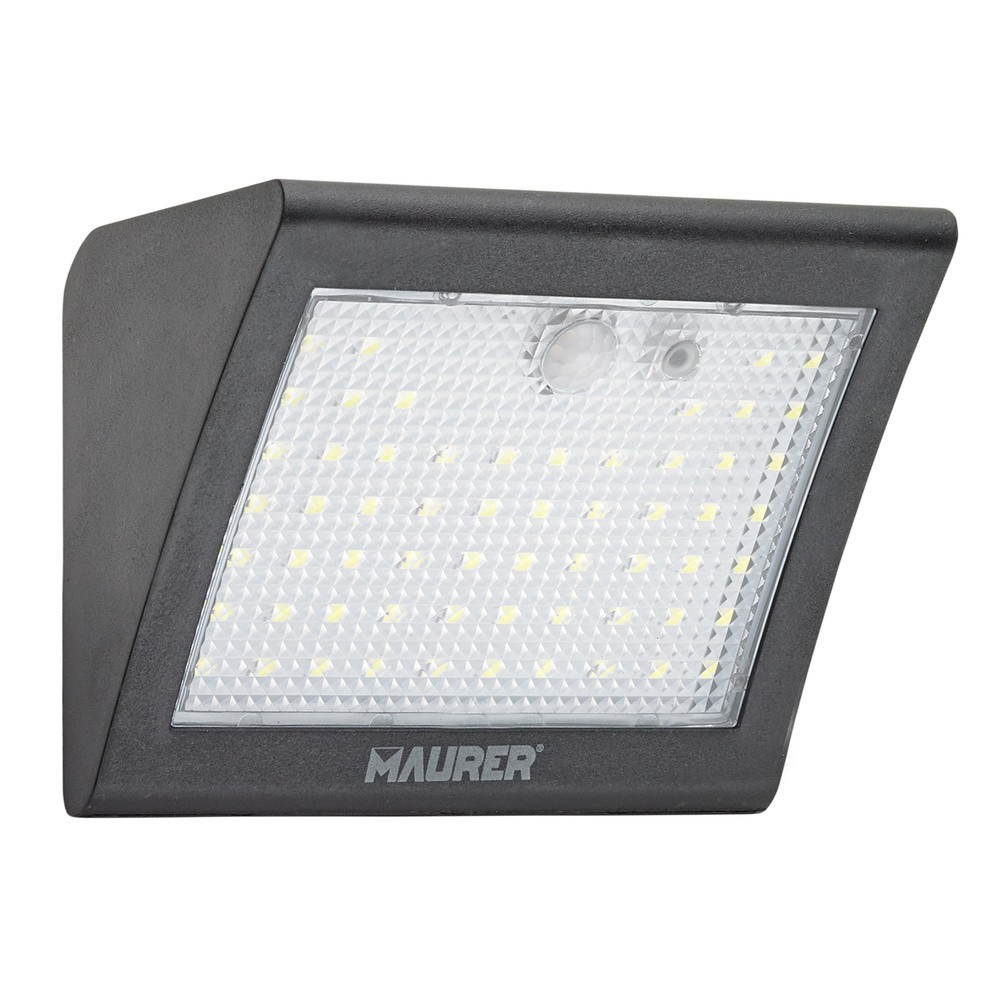 Aplique Solar Led 250 Lumenes Con Sensor De Movimiento y Crepuscular IP65 al por Mayor | Almacén de Ferretería