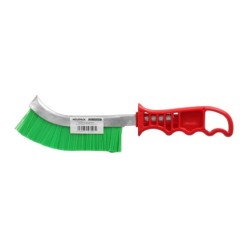 Cepillo Manual P,V,C, Mango De Plástico Rojo Multifuncional Resistente y Duradero