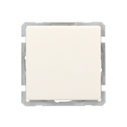 Interruptor Conmutador Cruzado (Mecanismo) Interruptor Pared, Bastidor Metalico, Interruptor Luz, Pulsador, Color Blanco