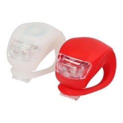 Kit Luces Led Bicicleta 2 Luces Basic, LED para bici, Luz para patin, Luz de posición, Luces bicicleta, LEDs bicicleta