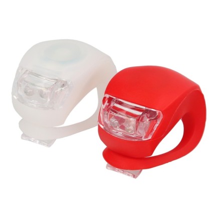 Kit Luces Led Bicicleta 2 Luces Basic, LED para bici, Luz para patin, Luz de posición, Luces bicicleta, LEDs bicicleta