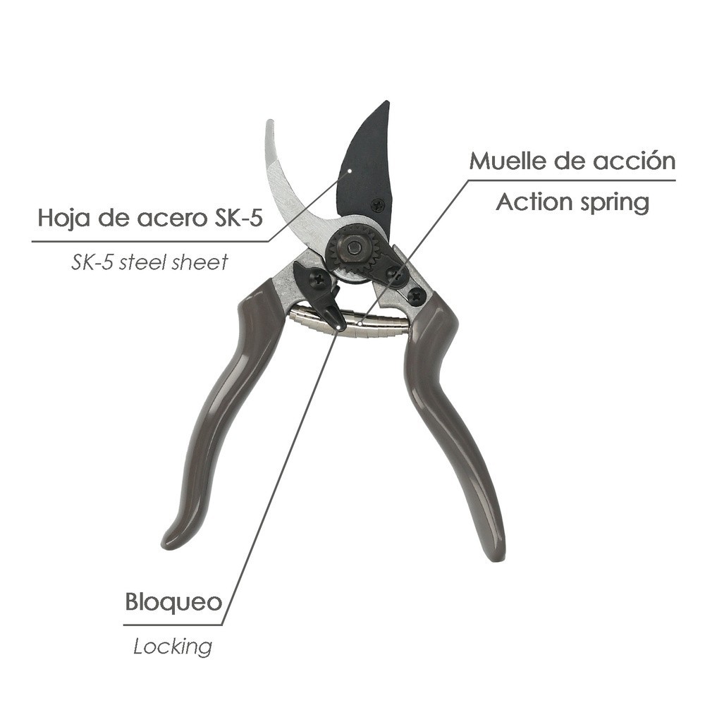 Tijeras Podar KS-8T 215mm,1 Mano al por Mayor | Almacén de Ferretería