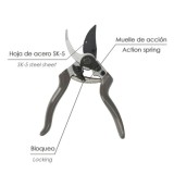 Tijeras Podar KS-8T 215mm,1 Mano al por Mayor | Almacén de Ferretería