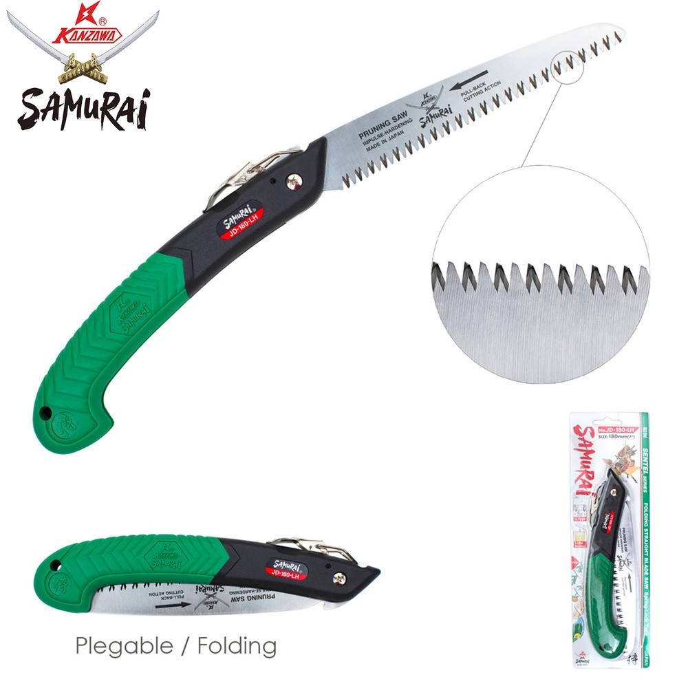 Serrucho Samurai Plegable 180 mm, al por Mayor | Almacén de Ferretería