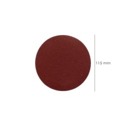 Lija Recambio Velcro Amoladora Ø 115 mm, Grano 120 (10 Piezas)