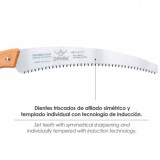 Serrucho Samurai Curvo Mango Madera   330 mm, al por Mayor | Almacén de Ferretería