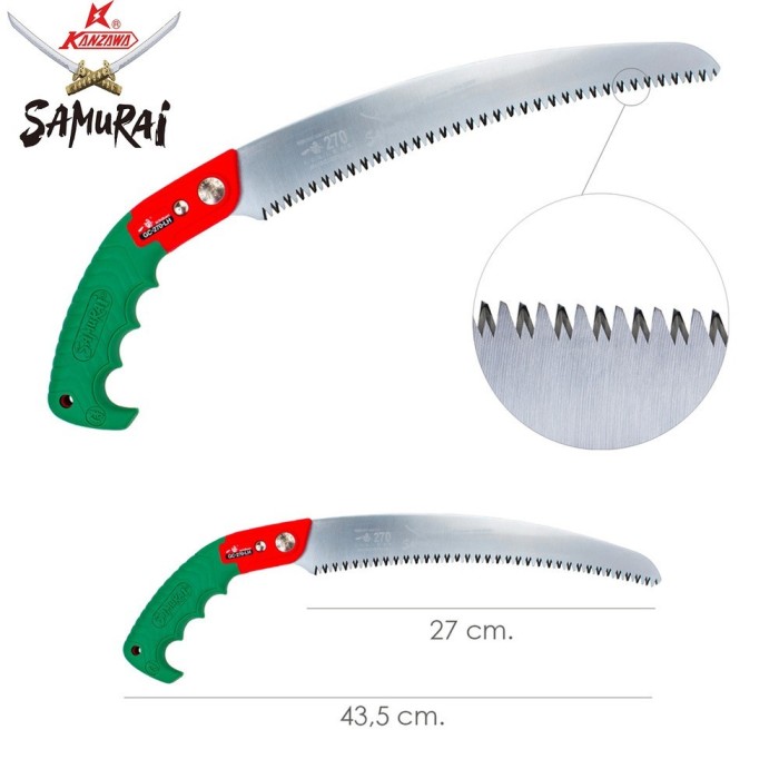 Serrucho Samurai GC Curvo 270 mm, al por Mayor | Almacén de Ferretería