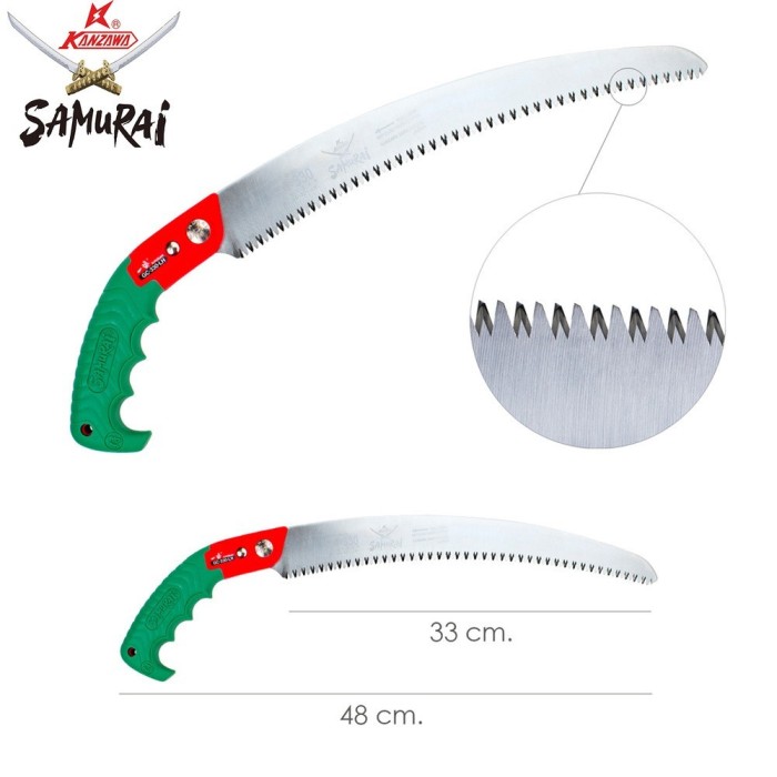 Serrucho Samurai GC Curvo 330 mm, al por Mayor | Almacén de Ferretería