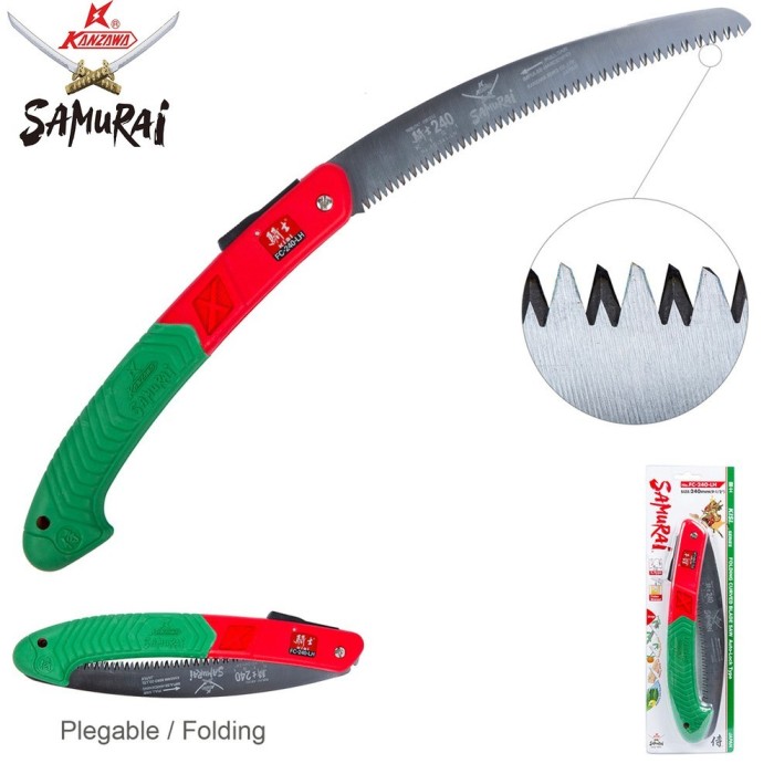 Serrucho Samurai GC Plegable 240 mm, al por Mayor | Almacén de Ferretería