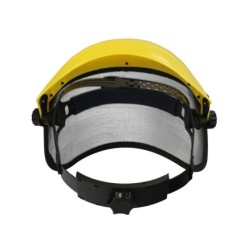 Protector Facial Con Arnes (Rejilla) Protección Facial Ajustable Malla protectora,