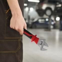 Llave Ajustable Aislada VDE 10", Llave Ajustable Aislada, Llave Inglesa, Llave Moleta Aislada,