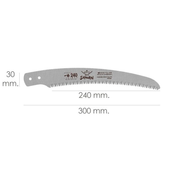 Hoja Recambio Serrucho Samurai GC 240 mm, al por Mayor | Almacén de Ferretería