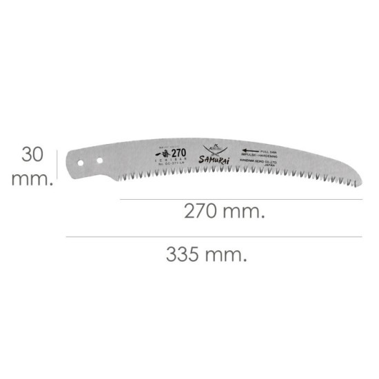Hoja Recambio Serrucho Samurai GC 270 mm, al por Mayor | Almacén de Ferretería