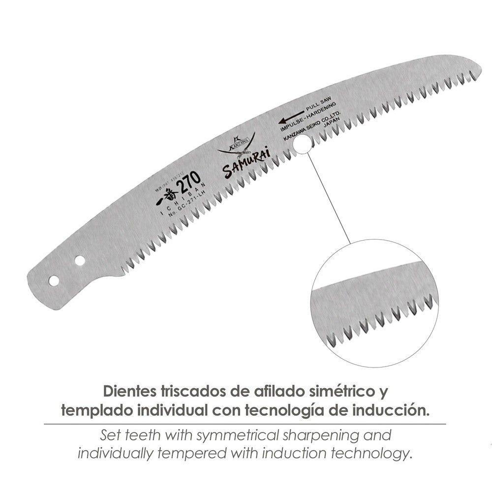 Hoja Recambio Serrucho Samurai GC 270 mm, al por Mayor | Almacén de Ferretería
