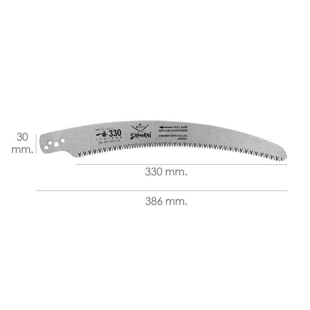 Hoja Recambio Serrucho Samurai GC-330 mm, al por Mayor | Almacén de Ferretería