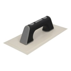 Llana / Talocha Con Mango de Plastico ABS Borde Flexible, Especial Lechadas, Base 280x140 mm, Mango Ligero y Ergonomico