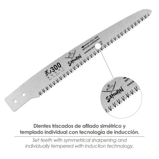Hoja Recambio Serrucho Samurai JS 300 mm, al por Mayor | Almacén de Ferretería