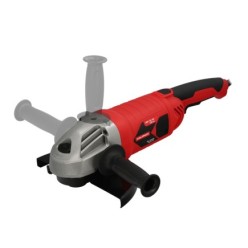 Amoladora Angular 2,400 Watt, Disco Ø 230 mm, 6,500 R,P,M, Mango 3 Posiciones Eje M14 Protector Disco Ajustable, Anti arranque