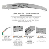 Hoja Recambio Serrucho Samurai GKC 330 L al por Mayor | Almacén de Ferretería