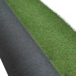 Cesped Artificial 12 mm, Rollo 2x25 metros, Césped Moqueta Para Interior y Exterior, Jardín, Terraza, Balcón, Uso Domestico