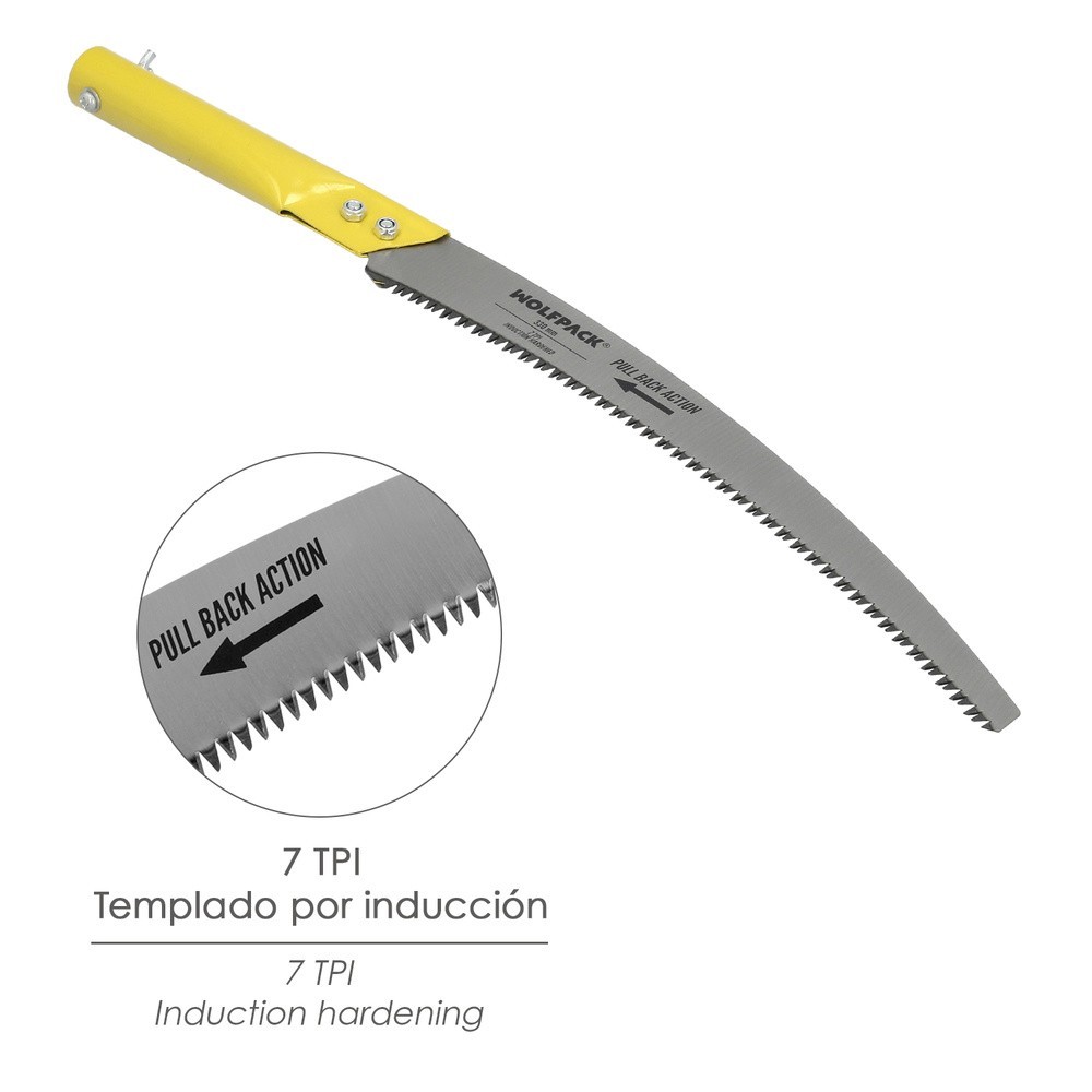 Serrucho Podar Curvo Para Pertiga JP 330 mm, al por Mayor | Almacén de Ferretería