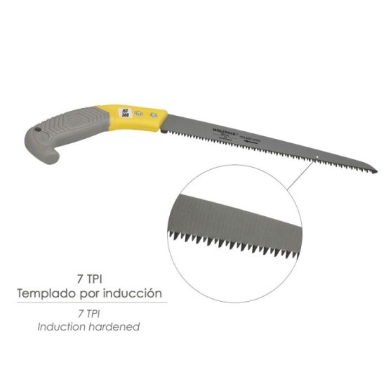 Serrucho Podar Recto Mango TPR JST 300 mm, al por Mayor | Almacén de Ferretería