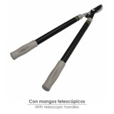 Tijeras Podar Profesional Acero Telescópica 2 Manos al por Mayor | Almacén de Ferretería