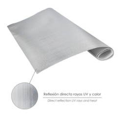 Panel Aluminio Reflectante Calor Para Radiadores 100x70 cm,