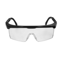 Gafas Proteccion Con Patillas Ajustables Certificación EN166, Lente Color Transparente, Gafas Protección Gafas Trabajo