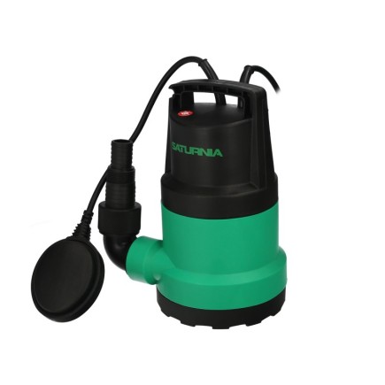 Bomba Aguas Limpias Sumergible 250 Watt, 5,500 lts/hora, Profundidad 5 Mts, Elevación 4,5 mts, Particulas max, Ø 2-3 mm,