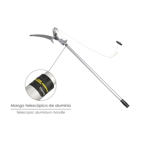 Cortarramas Con Serrucho Mango Aluminio Extensible 1,8 a 2,8 Metros al por Mayor | Almacén de Ferretería