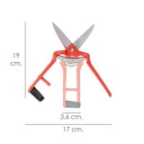 Tijeras Vendimiar Forjada Recta  1 Mano   19 cm, al por Mayor | Almacén de Ferretería