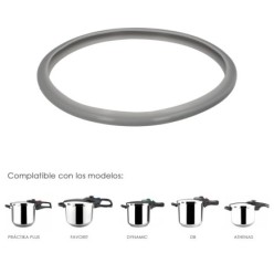 Junta Magefesa Para Ollas Super-rápidas Ø22cm Practika Plus 5 / Athenas 5 / Favorit 5 / Dynamic 5/ Db5, Recambio Original,