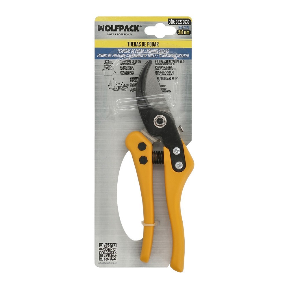 Tijeras Podar   3176-1/210 mm, 1 Mano al por Mayor | Almacén de Ferretería