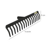 Rastrillo Sin Mango 16 Puas de 5 mm, Uso  Agricola al por Mayor | Almacén de Ferretería